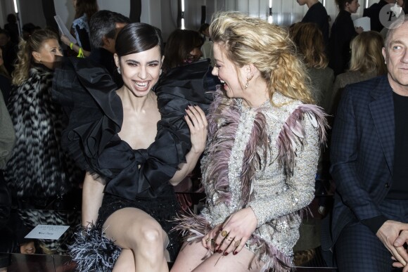 Sofia Carson, Amber Heard - Photocall du défilé de mode Prêt-à-Porter automne-hiver 2019/2020 "Giambattista Valli" à Paris. Le 4 mars 2019 © Olivier Borde / Bestimage