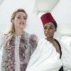Amber Heard et Janelle Monae - Photocall du défilé de mode Prêt-à-Porter automne-hiver 2019/2020 "Giambattista Valli" à Paris. Le 4 mars 2019 © Olivier Borde / Bestimage