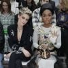 Kristen Stewart et Janelle Monáe - People au défilé de mode Prêt-à-Porter automne-hiver 2019/2020 "Chanel" à Paris. Le 5 mars 2019 © Olivier Borde / Bestimage