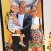 Trey Parker avec sa femme Boogie Tillmon et leur fille Betty à la première de 'Despicable Me 3' (Moi, moche et méchant 3) à Los Angeles le 24 juin 2017. © Chris Delmas / Bestimage