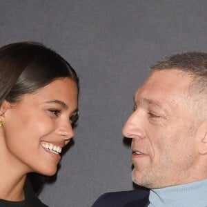 Vincent Cassel et sa femme Tina Kunakey à l'avant-première du film policier "L'Empereur de Paris" au cinéma Gaumont-Opéra à Paris, France, le 10 décembre 2018. © Coadic Guirec/Bestimage