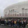 7000 fans attendent impatiemment que la chanteuse Nicki Minaj vienne se produire sur la scène de l'Arkéa Arena à Bordeaux le 9 mars 2019.