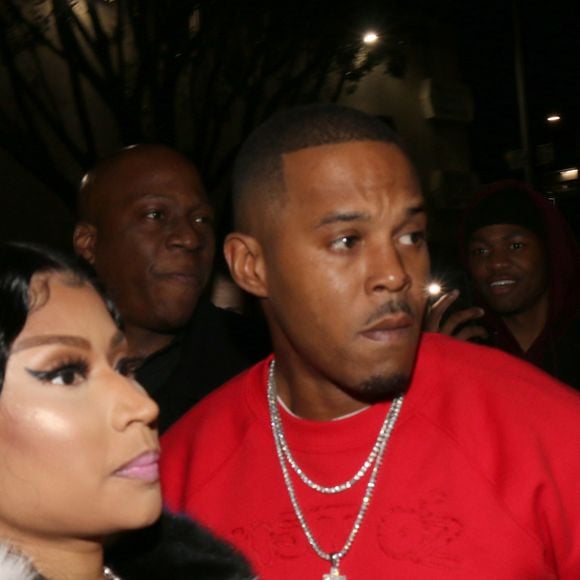 Nicki Minaj arrive à la soirée Sundays Grammy au club Argyle à Hollywood le 10 février 2019.