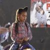 Exclusif - Blue Ivy Carter, la fille de Beyoncé et JAY-Z (Shawn Carter) fait du poney dans un centre équestre à Los Angeles le 19 octobre 2018.