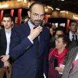 Le premier ministre Edouard Philippe - Salon du livre de Paris porte de Versailles le 14 mars 2019. © Cédric Perrin/Bestimage