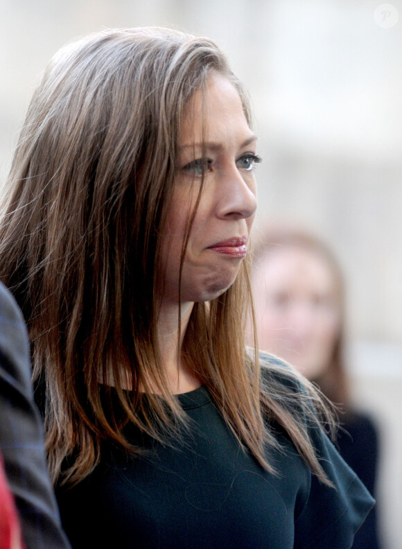 Chelsea Clinton au photocall de la soirée American Songbook Gala à New York le 29 mai 2018.