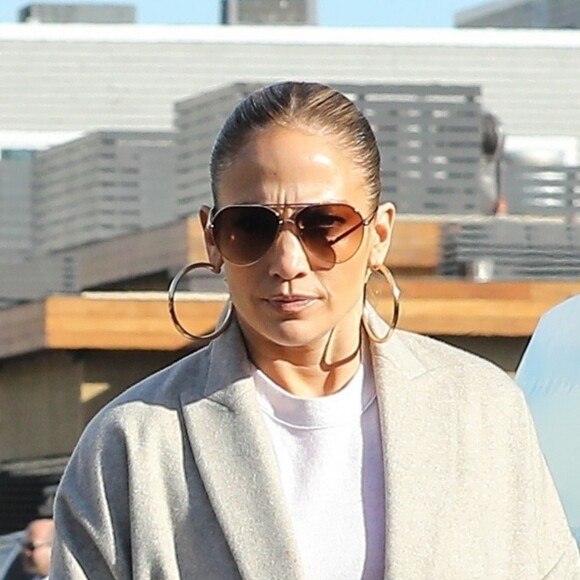 Exclusif - Jennifer Lopez à la sortie de la salle "Gold's Gym" à Malibu, Los Angeles, le 30 décembre 2018.