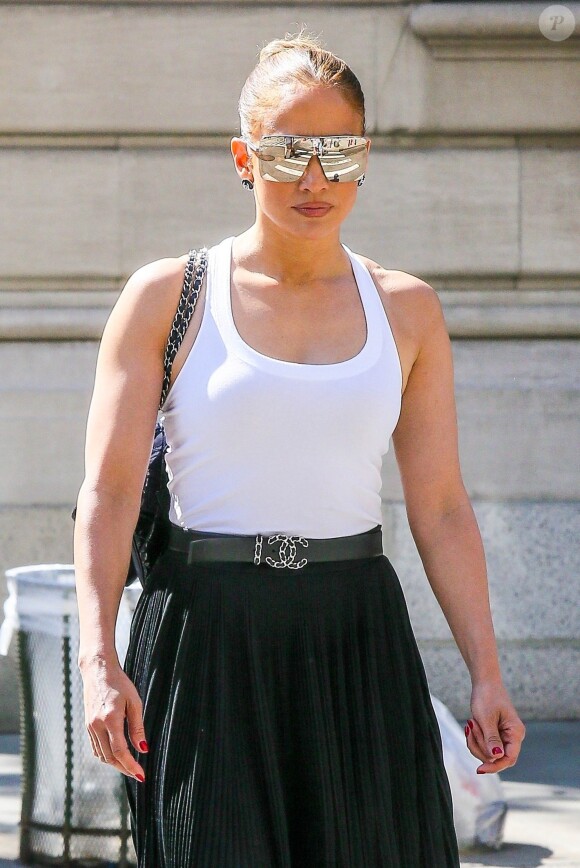 Jennifer Lopez fait du shopping à New York, le 30 juin 2018