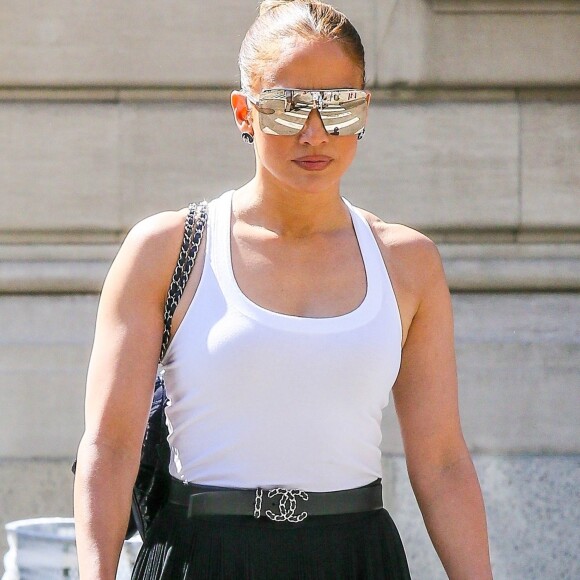 Jennifer Lopez fait du shopping à New York, le 30 juin 2018