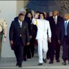 Michael Jackson au tribunal de Santa Maria en 2005.