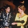 Michael Jackson et la princesse Lady Diana.