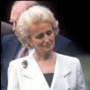 Bernadette Chirac et la reine Elizabeth II à Paris en 1992.