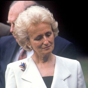 Bernadette Chirac et la reine Elizabeth II à Paris en 1992.