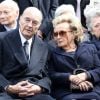 elle était aussi une femme de conviction et de culture, stricte, mais surtout déterminée. 

Jacques et Bernadette Chirac aux funérailles d'Antoine Veil à Paris, en 2013.
BestImage