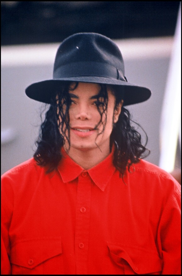 Michael Jackson le 1er octobre 1990, lieu inconnu. 