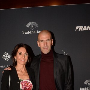 Semi-Exclusif - Zinedine Zidane et sa femme Véronique - A l'occasion des 20 ans de la victoire de l'équipe de France, les bleus 98 se sont rendus à un dîner organisé au Buddha Bar avec tous les joueurs et leur famille le 11 juin 2018. © Rachid Bellak/Bestimage