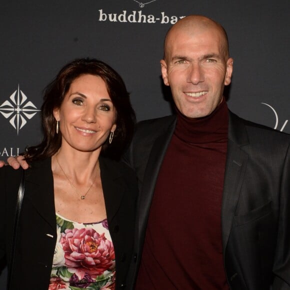 Semi-Exclusif - Zinedine Zidane et sa femme Véronique - A l'occasion des 20 ans de la victoire de l'équipe de France, les bleus 98 se sont rendus à un dîner organisé au Buddha Bar avec tous les joueurs et leur famille le 11 juin 2018. © Rachid Bellak/Bestimage