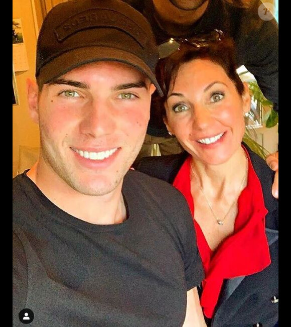 Luca Zidane souhaite un joyeux anniversaire à sa maman Véronique. Instagram, le 20 mars 2019.