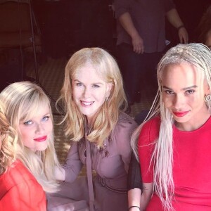 Reese Witherspoon, ici avec ses collègues de Big Little Lies (Laura Dern, Nicole Kidman, Zoe Kravitz) sur Instagram, a eu 43 ans le 22 mars 2019.