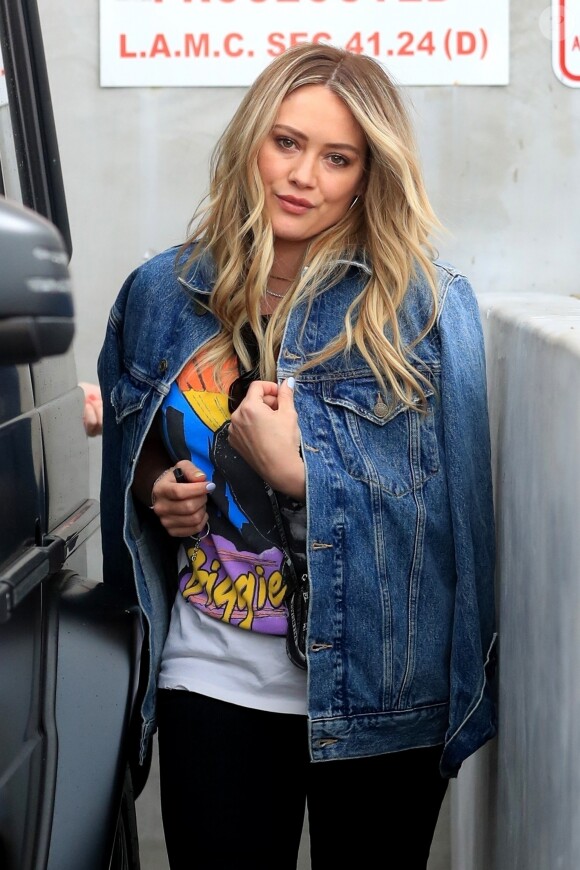 Exclusif - Hilary Duff à West Hollywood, le 21 mars 2019.