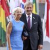 Christine Lagarde et son compagnon Xavier Giocanti - Les participants au sommet du G20 et leurs conjoints arrivent au concert de la Neuvième Symphonie de Beethoven à l'Elbphilharmonie de Hamburg, Allemagne, le 7 juillet 2017. © Future-Image/Zuma Press/Bestimage