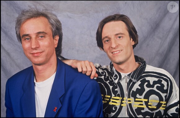 Christian Spitz (le doc) et Difool de l'émission "Lovin'Fun" sur Fun Radio - le 20 juin 1994.