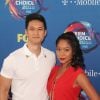 Harry Shum Jr., Shelby Rabara à la soirée FOX's Teen Choice Awards 2018 à The Forum à Inglewood, le 12 août 2018