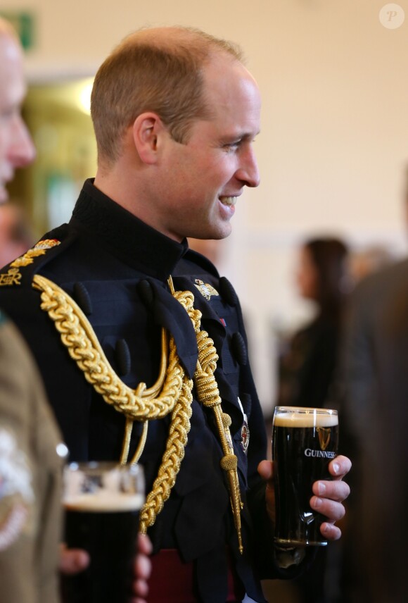 Le prince William, duc de Cambridge, lors de la parade de Saint-Patrick dans le quartier de Hounslow à Londres, le 17 mars 2019.