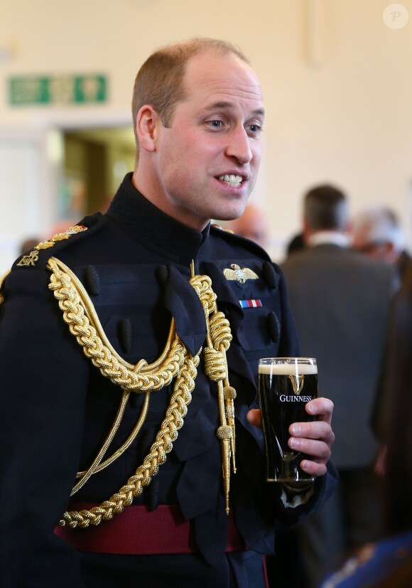 Le prince William, duc de Cambridge, lors de la parade de Saint-Patrick dans le quartier de Hounslow à Londres, le 17 mars 2019.