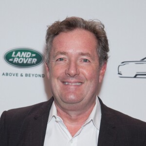 Piers Morgan au Musée du design de Londres, Royaume Uni, le 1er mars 2017.