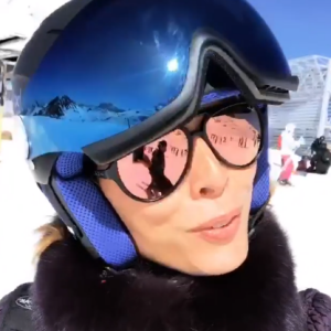 Sylvie Tellier à Avoriaz - Instagram, 30 mars 2019