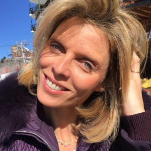 Sylvie Tellier au naturel, à Avoriaz - Instagram, 30 mars 2019