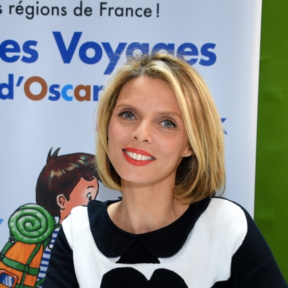 Sylvie Tellier - Salon du Livre à la Porte de Versailles de Paris, le 17 mars 2019. © Lionel Urman/Bestimage