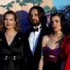 La princesse Caroline de Hanovre, le prince Albert II de Monaco, Carole Bouquet, Charlotte Casiraghi et son compagnon Dimitri Rassam, Tatiana Santo Domingo - 65ème édition du Bal de la Rose donné au profit de la Fondation Princesse Grace sur le thème de la Riviera, une idée de K. Lagerfeld, à la Salle des Etoiles du Sporting Monte-Carlo à Monaco, le 30 mars 2019. © Jean-François Otonello / Nice Matin / Bestimage