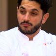 Merouan lors du neuvième épisode de "Top Chef" saison 10, mercredi 3 avril 2019 sur M6.