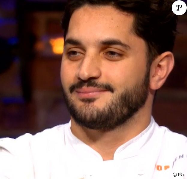 Merouan lors du neuvième épisode de "Top Chef" saison 10, mercredi 3 avril 2019 sur M6.