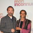 Vincent Perez et sa femme Karine Silla - Avant-première du film "Mon Inconnue" au cinéma UGC Normandie à Paris le 1er avril 2019. © Coadic Guirec/Bestimage