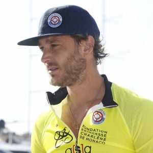 Pierre Casiraghi lors du Water Bike Challenge, au profit de la Fondation princesse Charlene de Monaco au départ du Yacht Club de Monaco le 17 juin 2018. © Jean-François Ottonello / Nice Matin / Bestimage