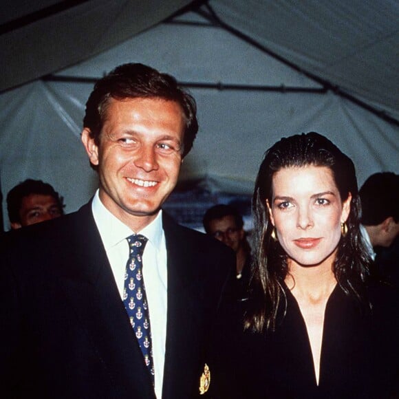 Stefano Casiraghi et Caroline de Monaco.