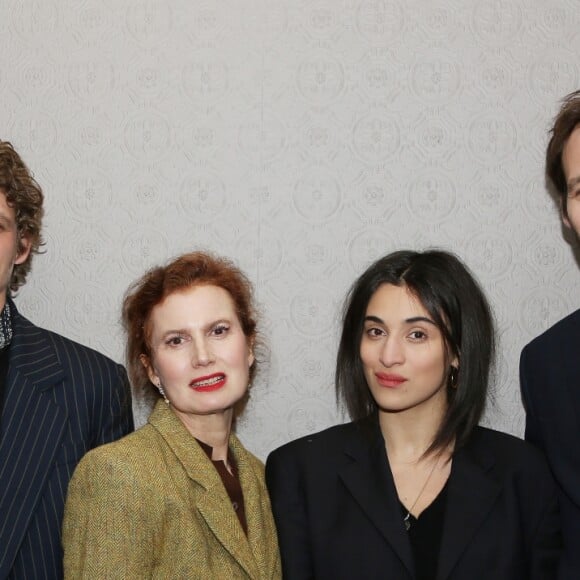 Noémie Merlant, Niels Schneider, Lou Jeunet (réalisatrice), Camélia Jordana et Benjamin Lavernhe - Avant-première du film "Curiosa" au cinéma MK2 Beaubourg à Paris, le 2 avril 2019. © Denis Guignebourg/Bestimage