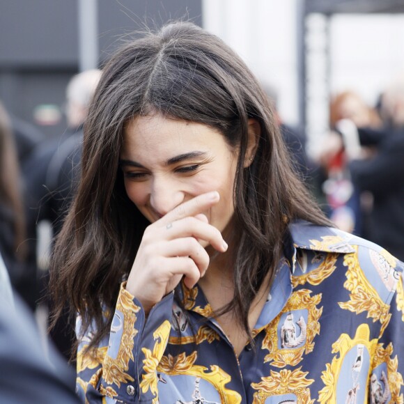 Camélia Jordana - Sorties du défilé de mode prêt-à-porter automne-hiver 2019/2020 Chloé à Paris. le 28 février 2019 © CVS-Veeren / Bestimage