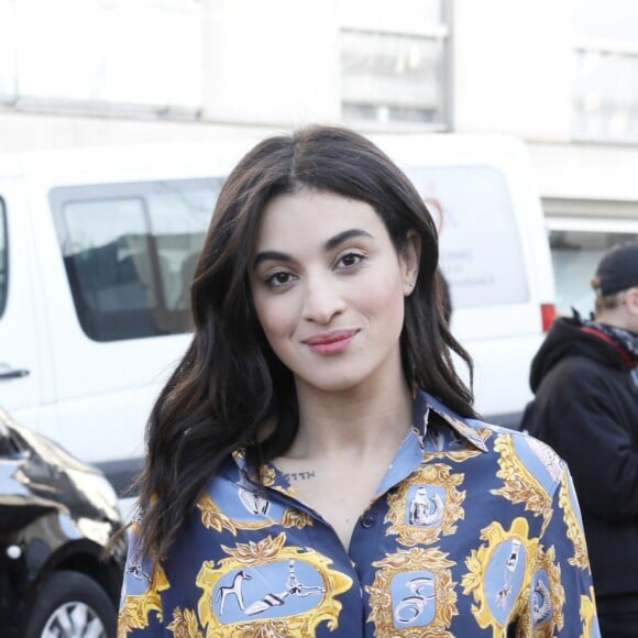 Camélia Jordana - Sorties du défilé de mode prêt-à-porter automne-hiver 2019/2020 Chloé à Paris. le 28 février 2019 © CVS-Veeren / Bestimage