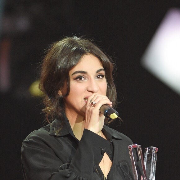 Camélia Jordana (Album de musiques du monde pour "Lost") lors de la cérémonie des 34e Victoires de la Musique à la Seine Musicale, Boulogne Billancourt le 8 février 209. © Coadic Guirec / Bestimage