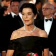 La princesse Caroline de Hanovre - 65ème édition du Bal de la Rose donné au profit de la Fondation Princesse Grace sur le thème de la Riviera, une idée de K. Lagerfeld, à la Salle des Etoiles du Sporting Monte-Carlo à Monaco, le 30 mars 2019. © Jean-François Otonello / Nice Matin / Bestimage