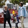 Exclusif - Amber Rose retrouve son ex-mari Wiz Khalifa pour une journée en famille avec leur fils Sebastian et assister au concert de Taylor Swift à Pasadena, le 20 mai 2018.