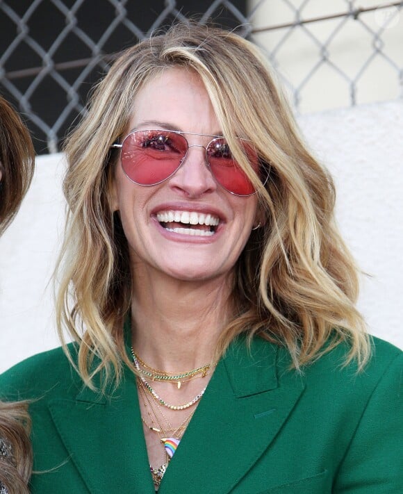 Julia Roberts - Rita Wilson reçoit son étoile sur le Walk Of Fame à Hollywood, Los Angeles, le 29 mars 2019.