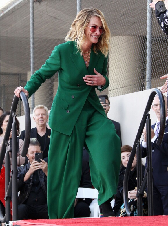 Julia Roberts - Rita Wilson reçoit son étoile sur le Walk Of Fame à Hollywood, Los Angeles, le 29 mars 2019.