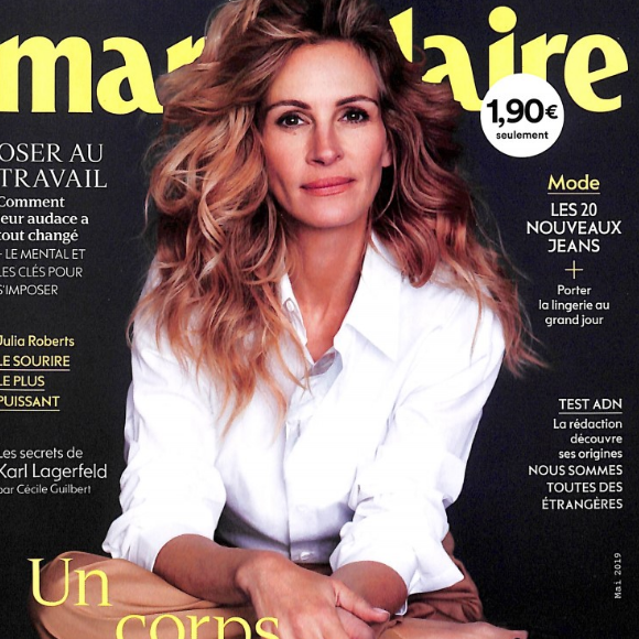 Couverture du n° 801 de Marie Claire, mois de mai 2019.