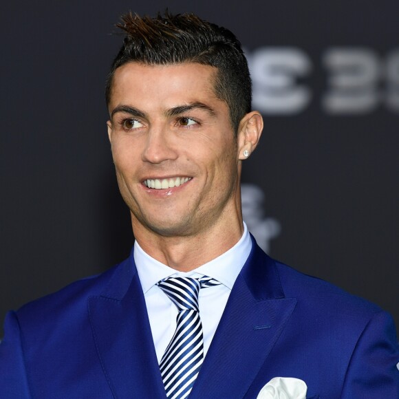 Cristiano Ronaldo au photocall des FIFA Football Awards à Zurich le 9 janvier 2017.