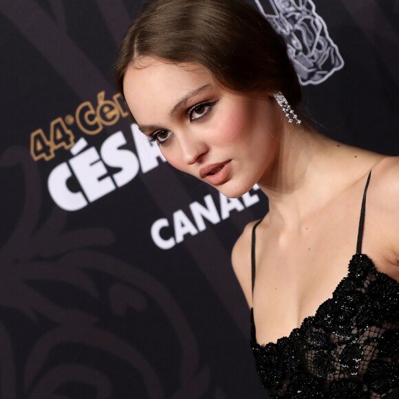 Lily-Rose Depp - Photocall de la 44e cérémonie des César à la salle Pleyel à Paris. Le 22 février 2019 © Borde-Jacovides / Bestimage